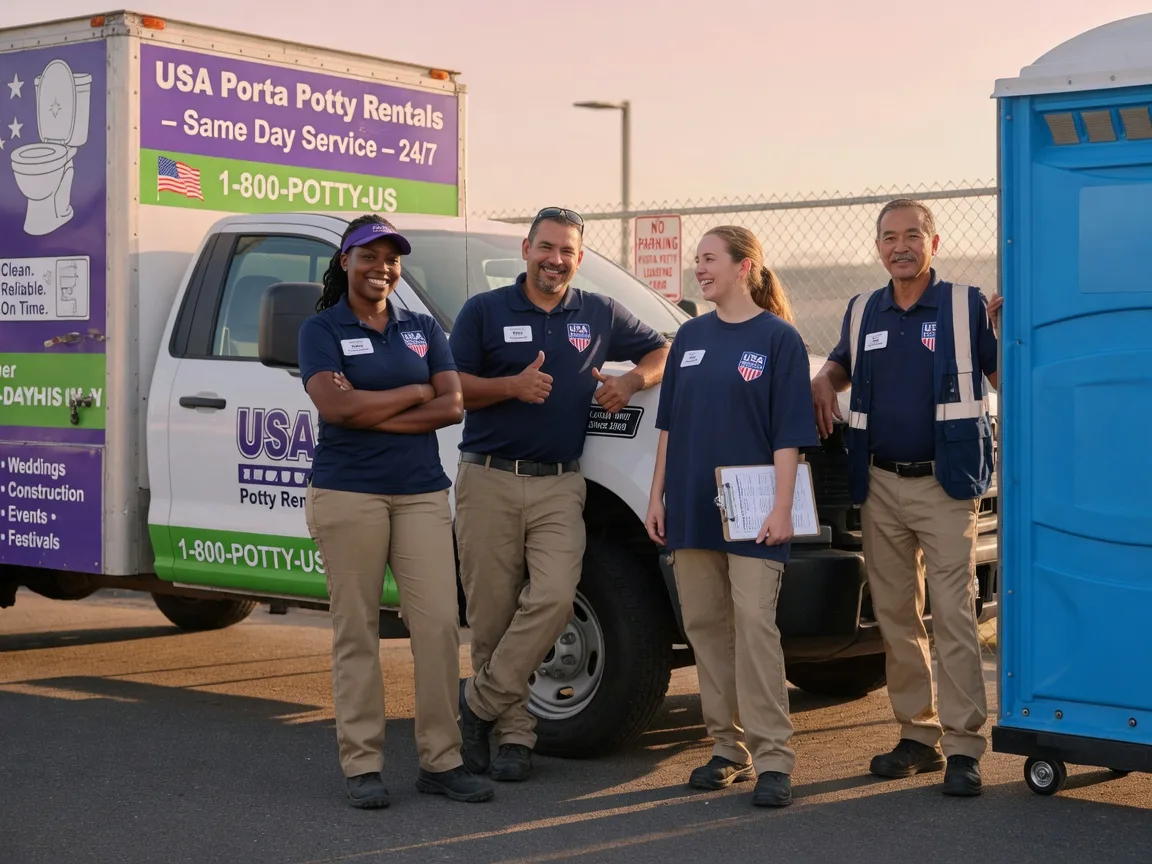 Porta Potty Rental company in Palmer, TN